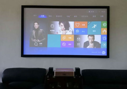 switchable glass used in rear projector screen
