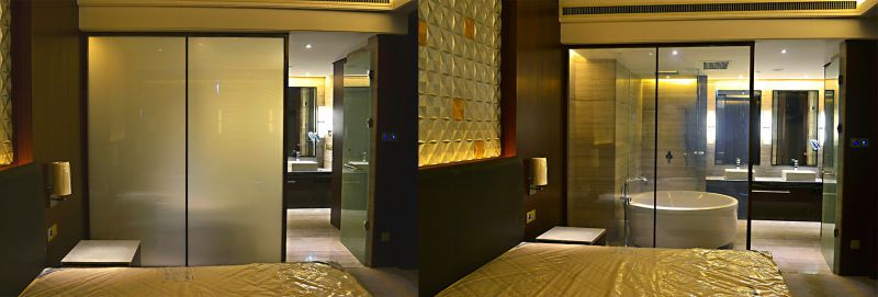 Privacy Glass Switchable Hotels